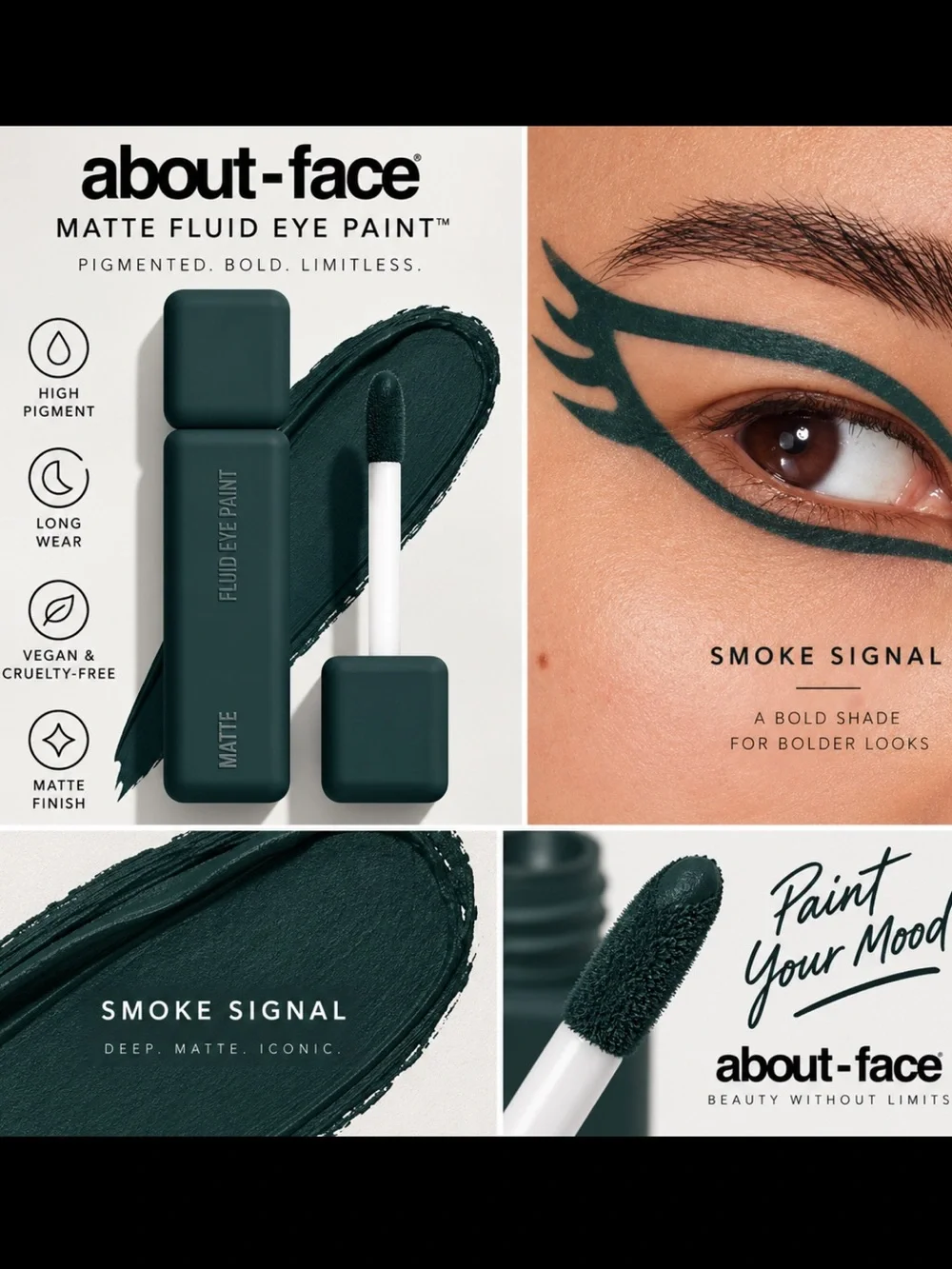 About face Smoke Signal MATTE FLUID EYE PAINT
